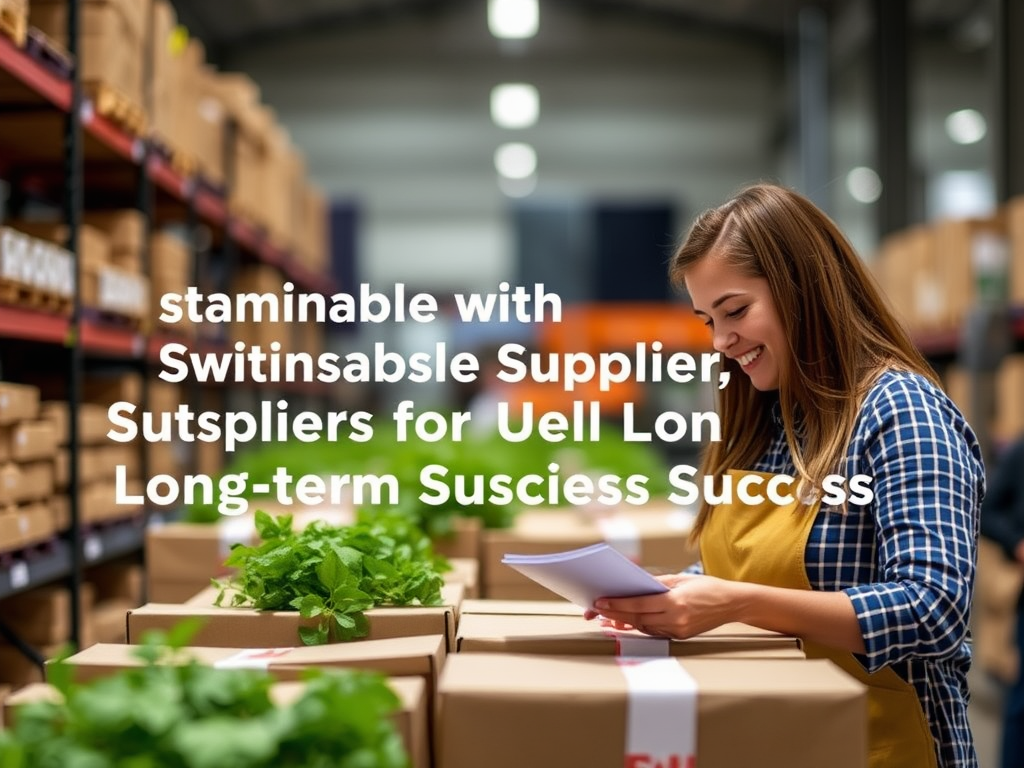 Partnering with Sustainable Wholesale Suppliers for Long-term Business Success