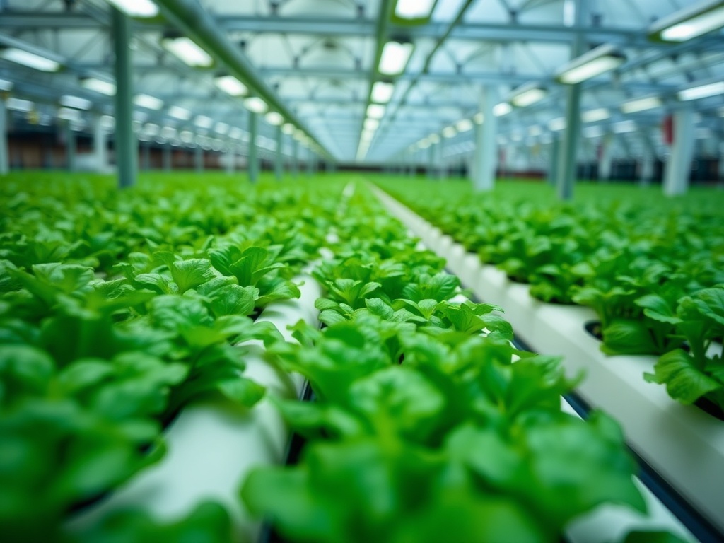 Diseño e implementación de sistemas hidropónicos comerciales de flujo y reflujo a gran escala para aumentar el rendimiento de los cultivos y reducir el consumo de agua