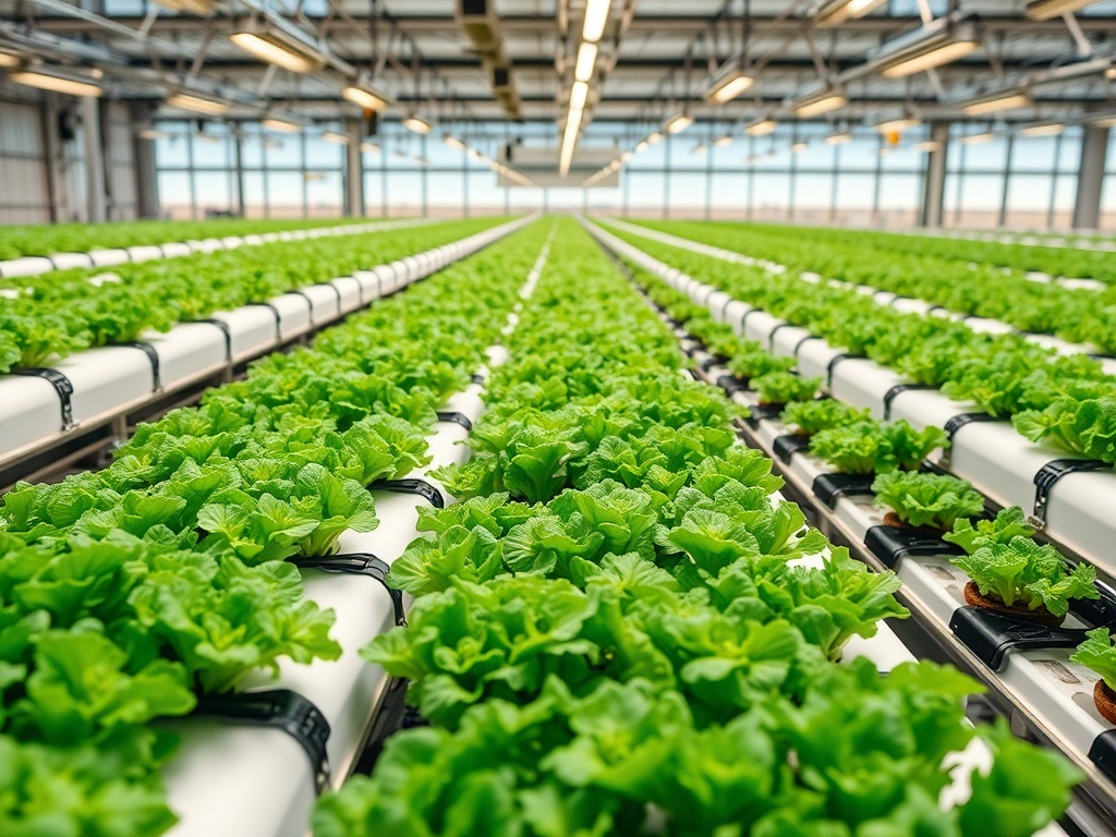Haga crecer su negocio con sistemas hidropónicos industriales para explotaciones agrícolas a gran escala