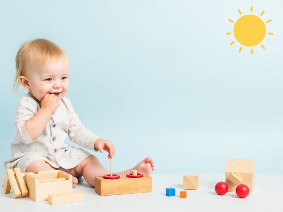 How Sensory and Motor Skills Development is Boosted with Montessori Toys for Preschoolers