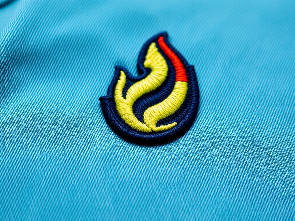 Custom Embroidery Patches for Clothing with Heat Seal Embroidery Patch Application