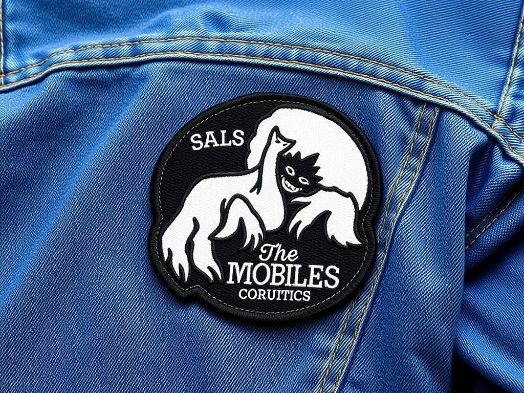 DIY Iron On Embroidery Patches for Denim Jackets with Embroidered Patch Design and Placement